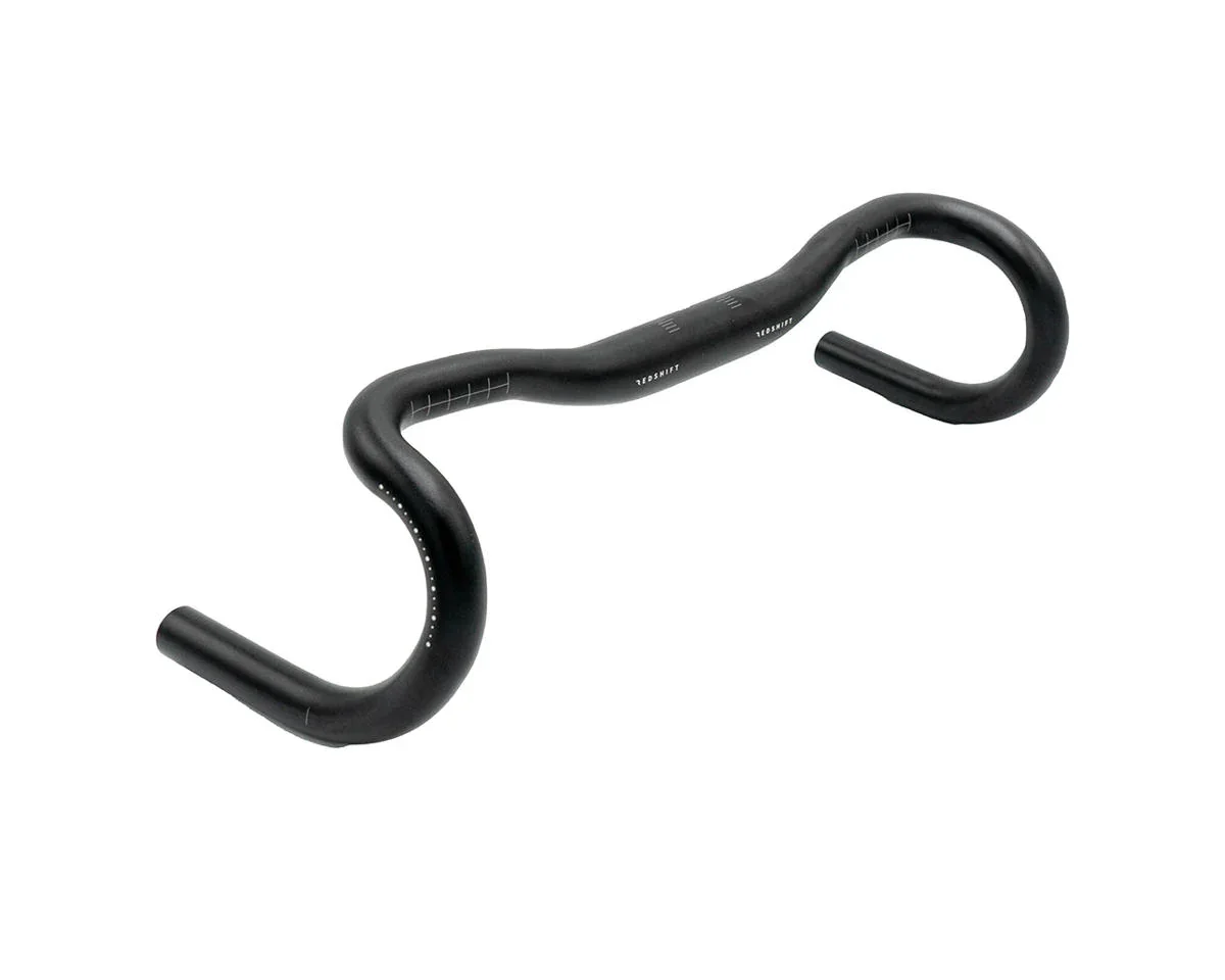 Redshift Sports Low Flare Kitchen Sink Drop Bar (Black) (41cm) (10° Flare)